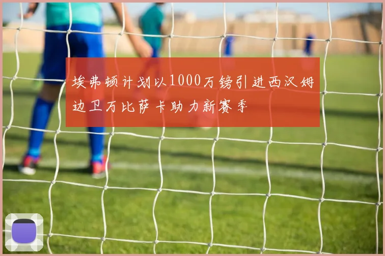 埃弗顿计划以1000万镑引进西汉姆边卫万比萨卡助力新赛季